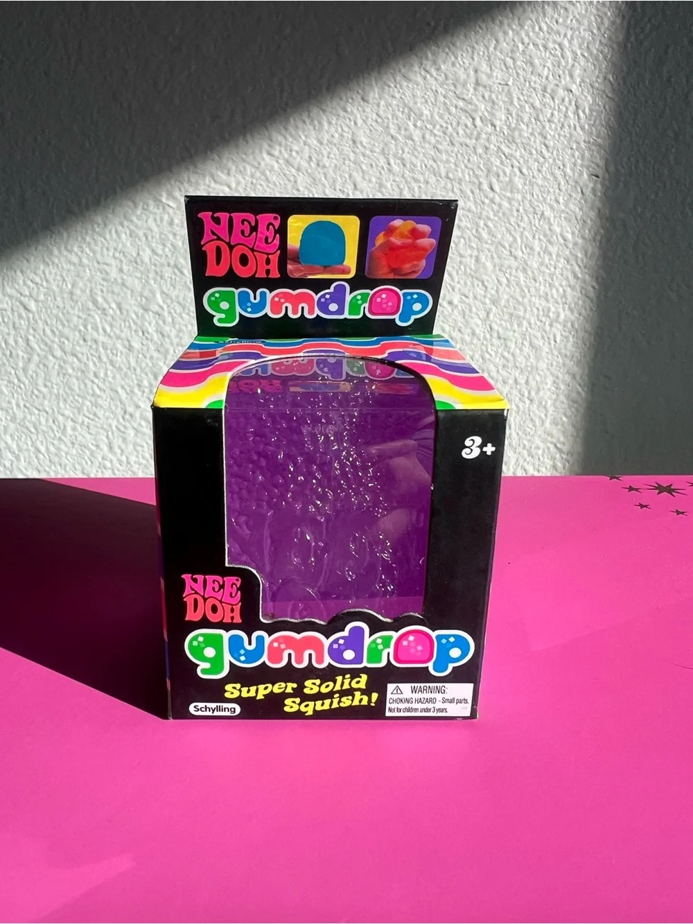 Needoh Gumdrop Super Squish - Pink